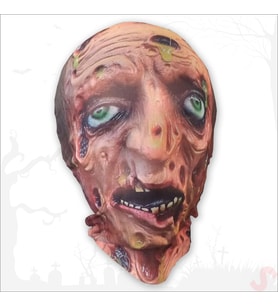 Halloween Kumaş 3D Korku Maskesi, 32cm - Zombi (STD)