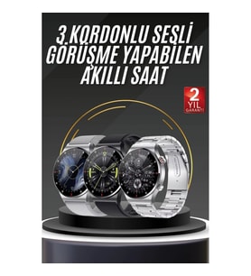 Mey İthalat® Akıllı Saat Adımsayar Nabız Ölçer Titreşim Özellikli Çağrı Cevaplama Sosyal Medya