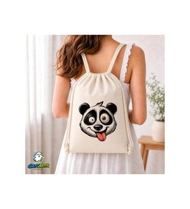 Kung Fu Panda Büzgülü Keten Çanta C163