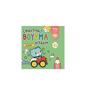 Çıkartmalı Boyama Kitabım - Seyahat