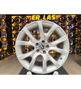 4 Adet BMW ORIJINAL 8-9*19 5*120 ET18 72.6 SILVER JANT REVİZE EDİLMİŞ (Takım)