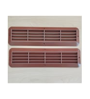 Ermac Raksan 008B Kapı Altı Transfer Menfezi 8X30 (Koyu Kahverengi)