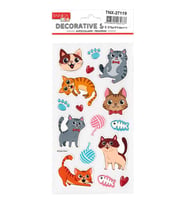 Tanex Puffy Oyuncu Kedi Etiket Serisi TNX-27119