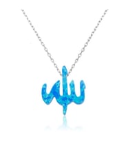 ALLAH OPAL 925 AYAR GÜMÜŞ KOLYE