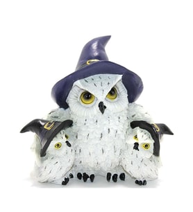 Polyester Baykuş Ailesi Biblo