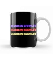 Charles Barkley   Basketball gifts Vintage Retro Rainbow Quotes For BOYS AND Dad Kupa Bardak Porselen