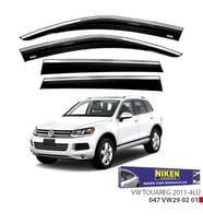 TOUAREG ARACA ÖZEL KROMLU CAM RÜZGARLIGI NİKEN 2011 2012 2013 2014 2015 2016 2017 2018 2019 2020