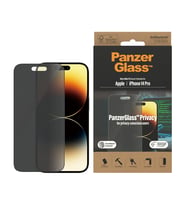 PanzerGlass iPhone 14 Pro UWF Hayalet Cam Ekran Koruyucu (Siyah)