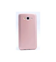 Samsung Galaxy J5 Uyumlu Kılıf Zore Premier Silikon Kapak (Rose Gold Altın)