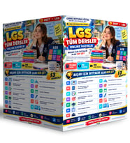 2027 LGS Tüm Dersler Online Eğitim Seti