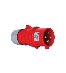 METE EN 4x16 DÜZ ERKEK FİŞ 406109V (Beyaz)
