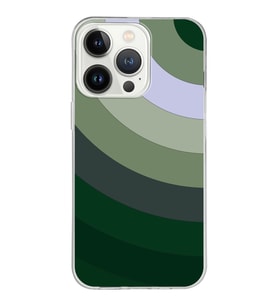 Apple iPhone 13 ProMax Uyumlu Kapak Renk Cümbüşü Tasarımlı Şeffaf Silikon Kılıf