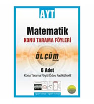 Pano Yayınları Ayt Matematik Konu Tarama Föyleri