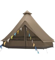 EasyCamp Moonlight Bell 12M² Glamping 7 Kişilik 2,60m Yüksek Aile Çadırı (Karışık)