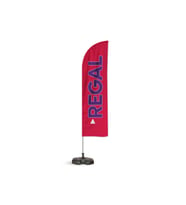 Regal Yelken Bayrak Pembe