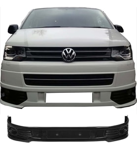 Vw Transporter T5 Sisli Ön Ek Karlık Abs Plastik Mat Siyah Makyajlı Kasa 2010-2016 karlık+bodykit+ek