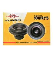 Carmon Audio 20cm Subwoofer Profesyonel Bass 900W 300 Rms