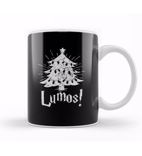 Lumos christmas Harry Potter Style Kupa Bardak Porselen