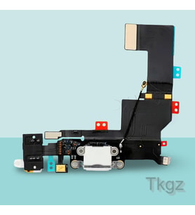 Apple İphone 5S Full Şarj Soketi Filmi FLEX (BEYAZ)