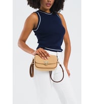 U.S. Polo Assn. US25304 Kadın Çapraz Çanta Bej