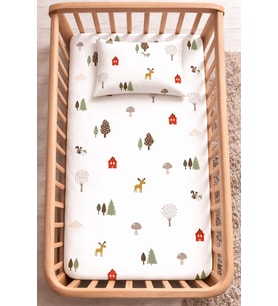 %100 Pamuk Lastikli Bebek Çarşafı Park Yatak 60x120 70x110 70x120 Uyumlu