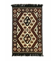 Shark Anadolu Yörük Kilim Kahve (Çok Renkli)