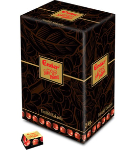 Ender Şoko Piramit Fındıklı Kakaolu İkramlık Bayram Şekeri 1 kg