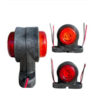 12 LEDLİ TAKOZ LED TURUNCU KIRMIZI