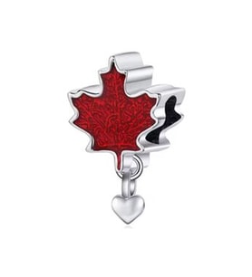 Kanada Yaprağı Charm Sallantılı Charm