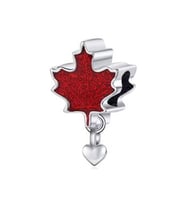Kanada Yaprağı Charm Sallantılı Charm