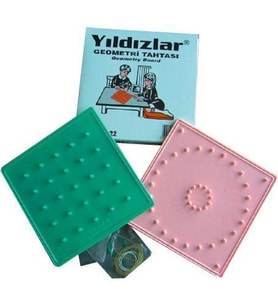 Yıldızlar Plastik Geometri Tahtası 