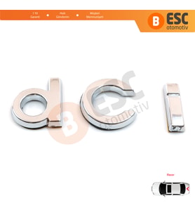 Renault Megane 3 Clio 3 4 Captur 1 Scenic 3 Fluence Koleos Lodgy 848907254R İçin Arka Bagaj dCi Yazı