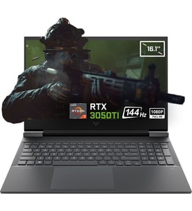 HP VICTUS 54S82EA 16-E0061NT AMD Ryzen 7 5800H 16GB 512GB SSD RTX3050Ti 4GB VGA 16.1¨144HZ Full HD Freedos Taşınabilir Bilgisayar