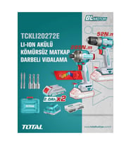 AVANTAJLI İKİLİ SET Lİ-ON AKÜLÜ KÖMÜRSÜZ VİDALAMA VE AKÜLÜ ŞARZLI