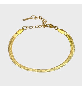 Arnes Jewelry Çelik İtalyan Ezmesi Bileklik