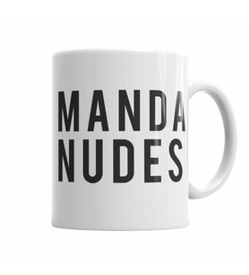 Manda Nudes Kupa Bardak Porselen
