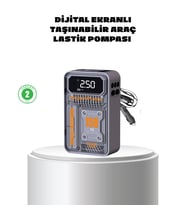 Taşınabilir Kablosuz Ha Pompası – 150 PSI Güçlü Basınç ve 6000mAh Şarjlı
