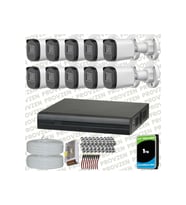 Provzen Dahua Full HD 10 Kameralı Güvenlik Kamerası + 1TB HDD