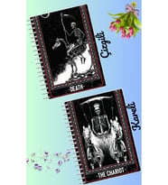 Tarot defter seti 2 adet A4 boyutu 21*30 çizgili + kareli 60 syf