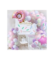 Donut Folyo Balonlu Set