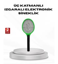 Yüksek Gerilimli Elektronik Sinek Raket – Sessiz, Kimyasız Ve Güvenli Kullanım