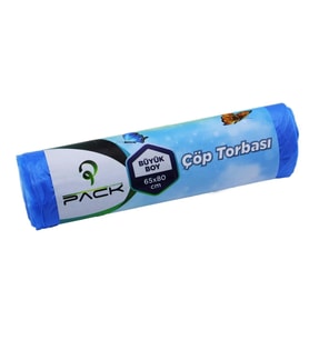 Standart Büyük Boy Çöp Torbası - (65 x 80) 10 adet