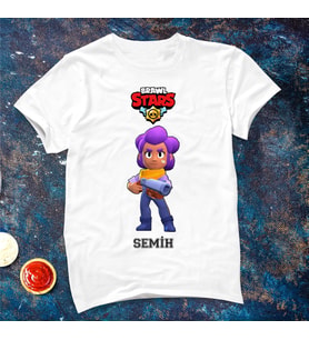 Brawl Stars Tişörtü ( Çocuk - Büyük ) Kişiye Özel