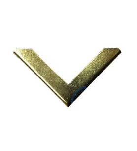 Kitap, Kapak, Menü, Albüm Köşesi, Büyük - 23x40mm, Sarı, 10 Adet