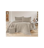 Abelia Triko Yatak Seti 240 X 260 Cm (Taş)
