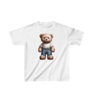 Unisex Çocuk Baskılı T-Shirt - Beyaz