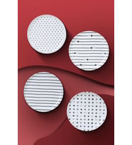 Kütahya Porselen Kütahya Porselen Pretty 4 Parça 15 cm Tabak