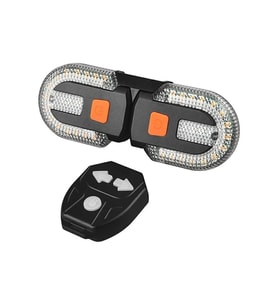 Bisiklet Dönüş Sinyali 5 Modlu Şarj Edilebilir Bisiklet Arka LED Uyarı Işığı Uzaktan Kumanda Set