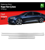 Opel Insignia Uyumlu Krom Kapı Yan Çıtası 4 Parça 2017 Üzeri