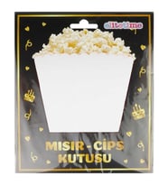 MISIR CİPS KUTUSU BEYAZ PK:8-
